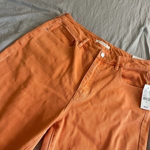 SOLD orange mom jeans SOLD